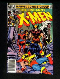 X-Men #155 Newsstand Variant 1st Brood!