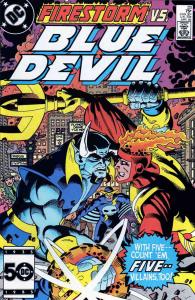 Blue Devil #23 FN ; DC | Firestorm April 1986 Thor 126 Tribute