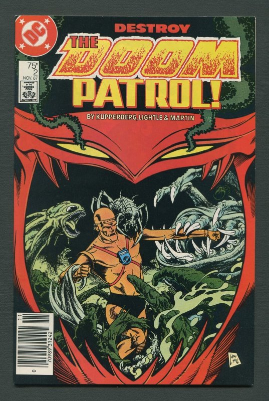 Doom Patrol #2  / 9.2 NM-  Newsstand  November 1987