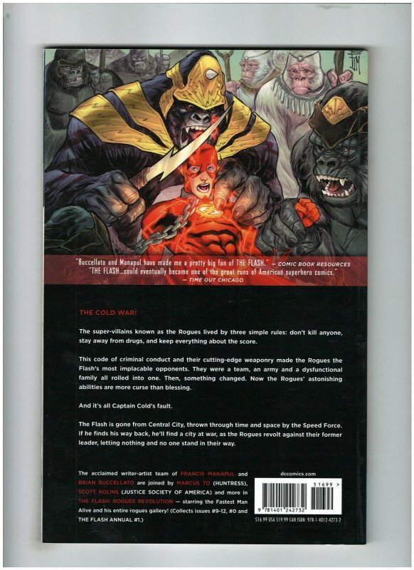 Flash Vol.2 Rogues Revolution Graphic Novel NM- 9.2 DC Comics New 52 2013