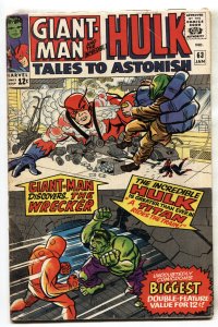 TALES TO ASTONISH #63--1st full LEADER--comic book--1965--Hulk-- Giant-Man