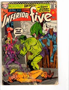 Showcase Presents # 63 GD DC Comic Book Feat. Inferior Five Hulk Parody Ish DK1