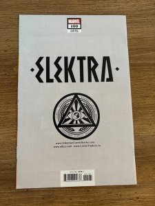 Elektra # 100 NM 1st Print Unknown Comics Virgin Variant Marvel Comics 3 J278
