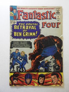 Fantastic Four #41 (1965) GD/VG Condition 1 in tear bc