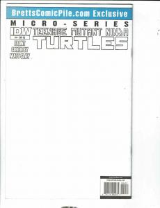 Teenage Mutant Ninja Turtles # 4 VF/NM Leonardo Micro Series 1 Of 100 IDW J289