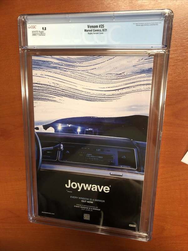 Venom # 35 (CGC 9.8) Bagley Variant Cover