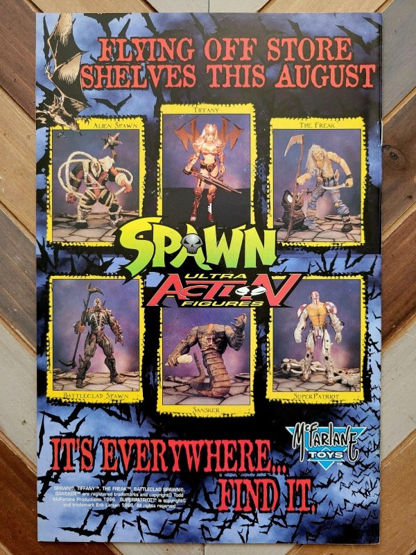 SPAWN #52 VF- (Image 1996) Todd McFarlane Story & Art! Co-Starring SAVAGE DRAGON