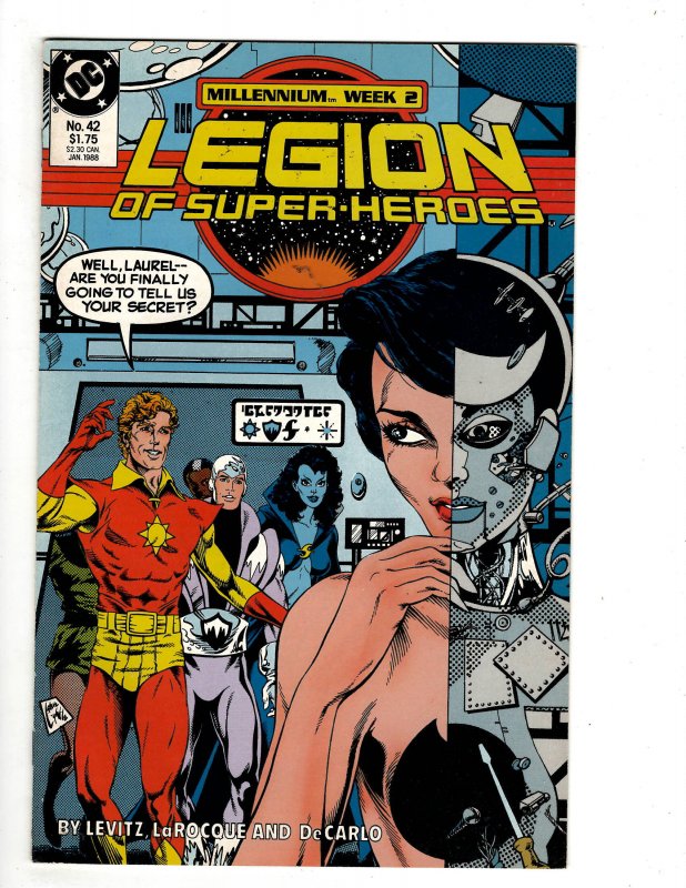 Legion of Super-Heroes #42 (1988) J609