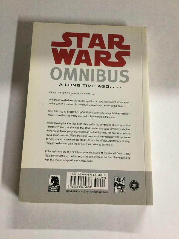 Star Wars Omnibus Volume 1 A Long Time Ago... Vf Very Fine 8.0 Dark Horse SC TPB