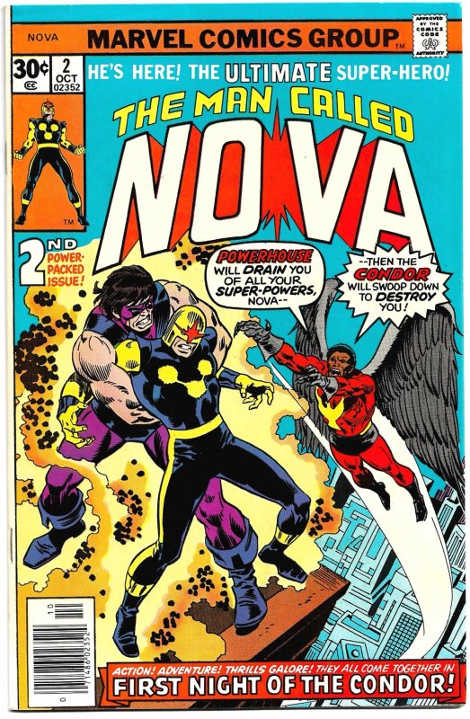 NOVA #1, 2, & 3 (1976) 8.0 VF  Marv Wolfman! John Buscema! Joe Sinnott!