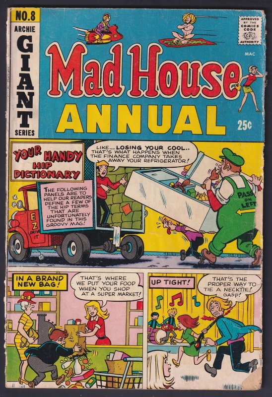 Mad House Ma-ad Annual 8 (1971) FR/GD Bronze Age Archie comic