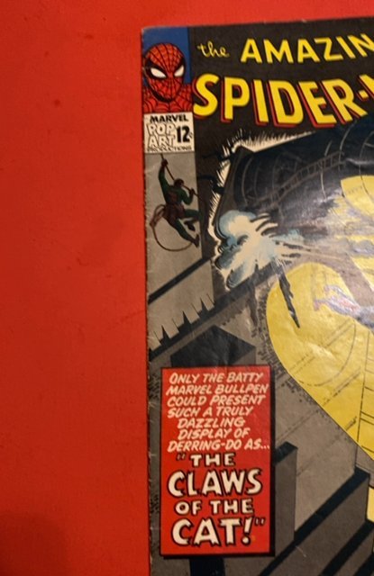 The Amazing Spider-Man #30 (1965) claws of the cat