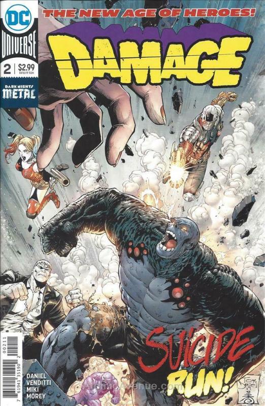 Damage (2nd Series) #2 VF/NM; DC | save on shipping - details inside