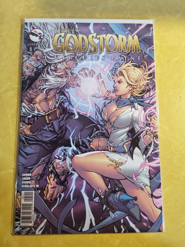 Grimm Fairy Tales presents Godstorm: Hercules Payne #5 (2014)