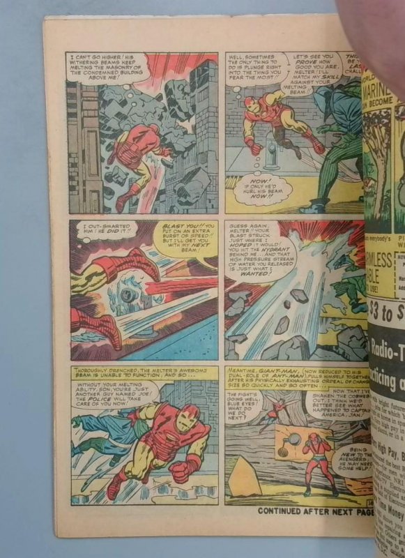 Avengers #6 VG ? 1st Masters of Evil ? Marvel Comics 1964