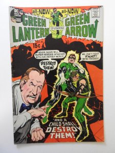 Green Lantern #83 (1971) VG Condition! 2 centerfold wraps detached bottom staple