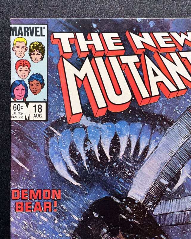 The New Mutants #18 (1984) 1st App Warlock/1st App Demon Bear - NM!