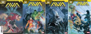 (2025) ALIENS VS AVENGERS #1 2 3 4 COMPLETE 1st Print SET! 1-4