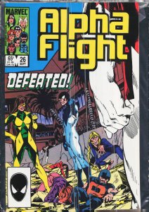 Alpha Flight #26 (1985) Alpha Flight