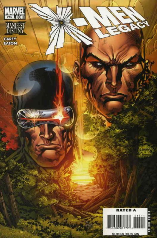 X-Men: Legacy #215 VF/NM; Marvel | save on shipping - details inside