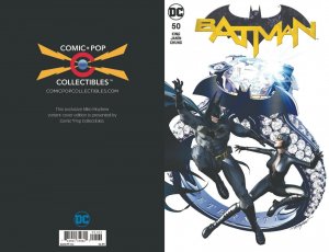 (2018) BATMAN #50 MIKE MAYHEW COMIC POP ACTION BLING VARIANT COVER Ltd to 1500