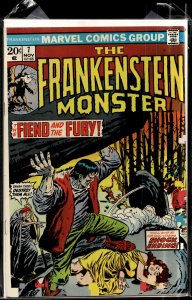The Frankenstein Monster #7 (1973) Frankenstein Monster