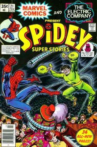 Spidey Super Stories #21 GD ; Marvel | low grade comic Spider-Man Doctor Octopus