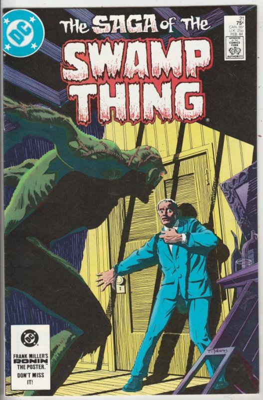 Swamp Thing, Saga Of The  #21 (Feb-84) NM/NM- High-Grade Swamp Thing