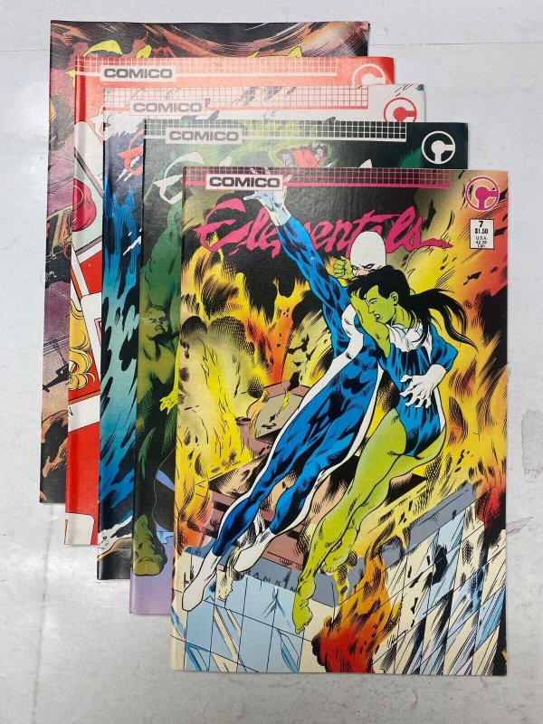 5 Elementals COMICO comic books #3 4 5 6 7 34 KM40