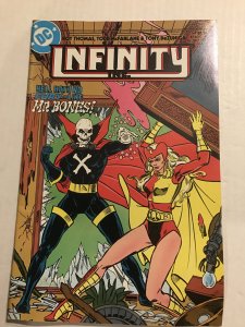 Infinity, Inc. #16 : DC 7/85 Fn; early Todd McFarlane art, Mr. Bones