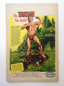 Superman #201 VG- Moisture stain, cover and 1st wrap detached bottom staple