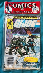G.I. Joe: A Real American Hero 3PC LOT - Unopened Plastic Foil. (9.2) 1982/84
