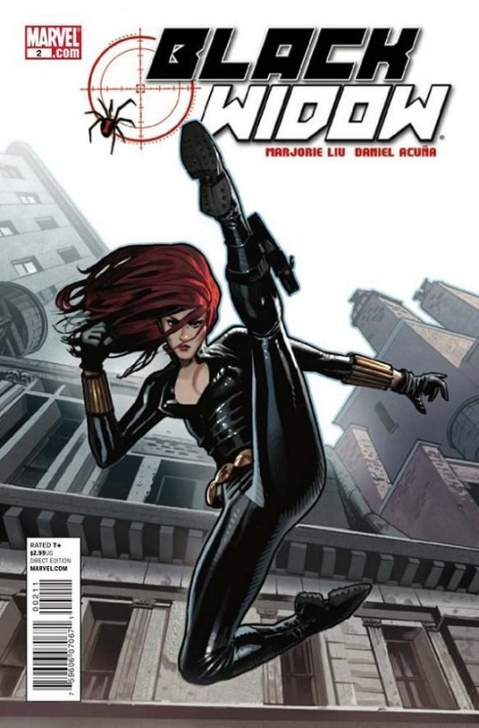 Black Widow #2 (2010) Hot Iconic Cover! MCU Multiverse Thunderbolts Avengers