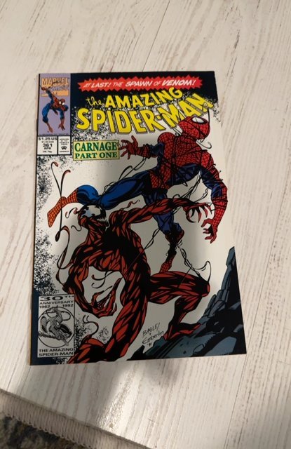 The Amazing Spider-Man #361 (1992)1st carnage