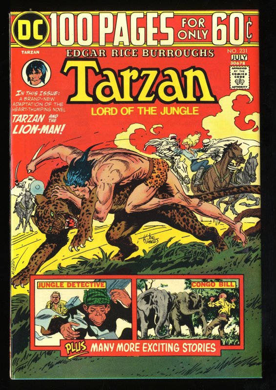 Tarzan (1972) #231 NM 9.4