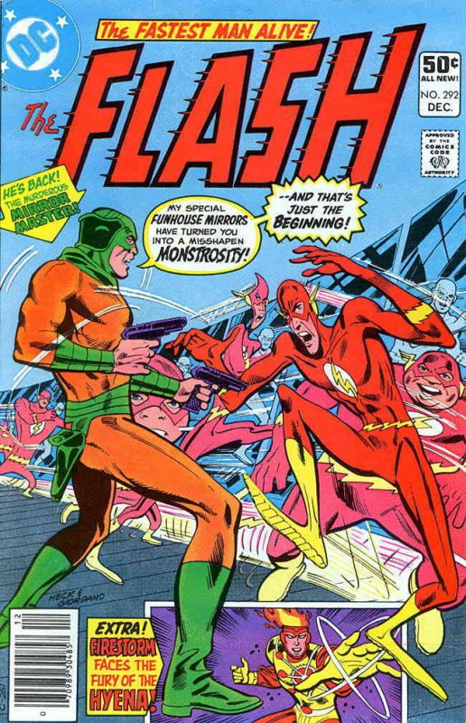 Flash, The (1st Series) #292 (Newsstand) FN ; DC | December 1980 Firestorm Mirro