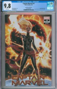 Marvel Comics Captain Marvel #12 CGC 9.8 Variant Cover