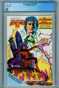 AMAZING SPIDER-MAN #274 CGC 9.8 1986-MARVEL COMICS 3990903004