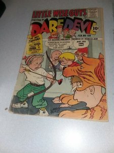 Daredevil #130 Little Wise Guys 1956 Lev Gleason golden age Charles Biro cover