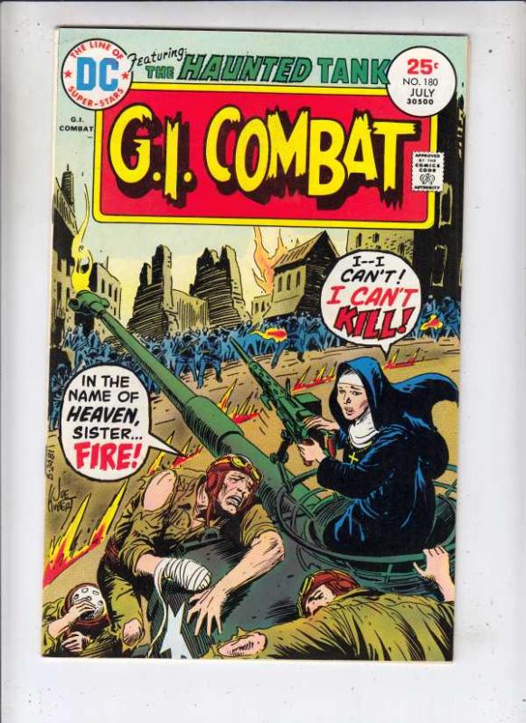 G.I. Combat #180 (Jul-75) VF/NM High-Grade The Haunted Tank