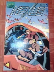 NEXUS 7 SIGNED BY STEVE RUDE science fiction FIRST COMICS Clonezone