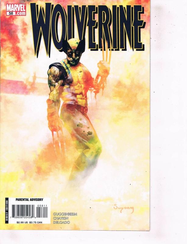 5 Wolverine Marvel Comic Books # 55 56 57 58 59 X-Men Avengers Storm Beast TW38