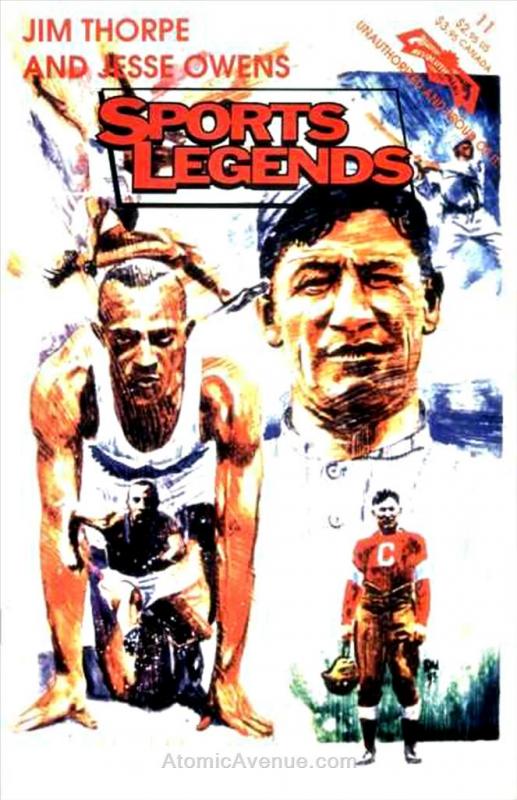 Sports Legends #11 VF ; Revolutionary | Jim Thorpe Jesse Owens