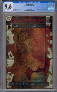 SANDMAN #4 CGC 9.6 1ST LUCIFER MORNINGSTAR WHITE PAGES