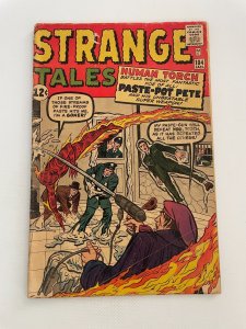 Strange Tales # 104 FN- Marvel Comic Book Human Torch 1st Paste Pot Pete 12 LI6
