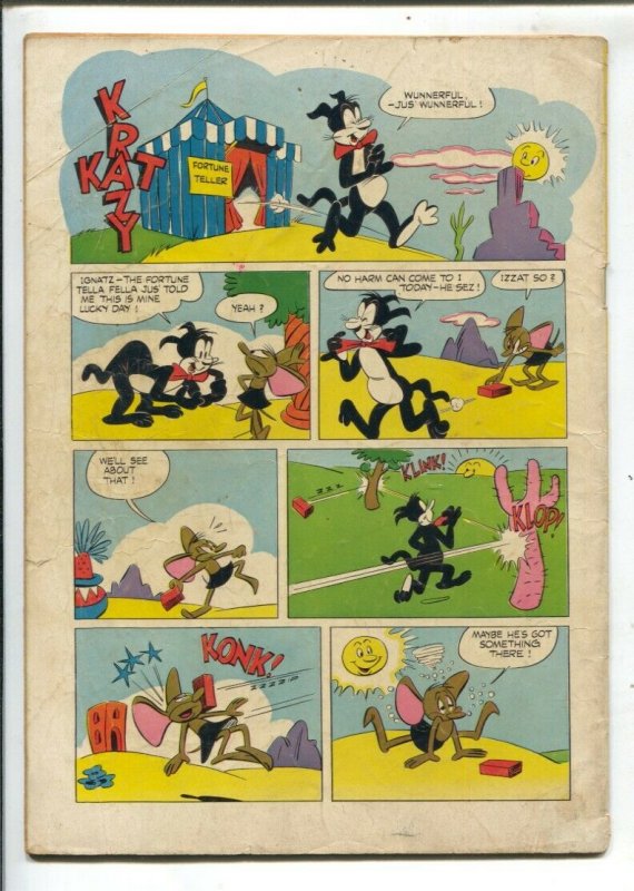 Krazy Kat #5 1952-Dell-Based on the George Herriman newspaper comic strip-VG