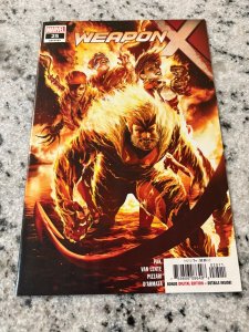 Lot Of 3 Weapon X Marvel Comic Books # 25 26 27 NM 1st Prints Wolverine 13 J423