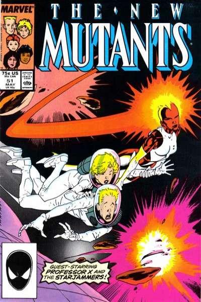 New Mutants (1983 series) #51, Fine (Stock photo)