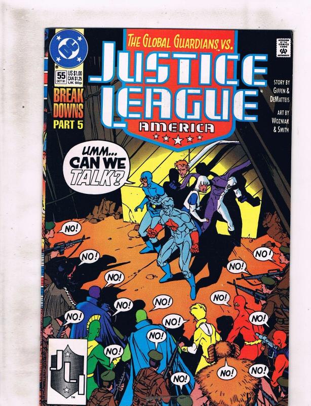 Lot Of 10 Justice League America DC # 47 48 49 50 51 52 53 54 55 56 Batman J219