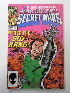 Marvel Super Heroes Secret Wars #12 (1985) VG+ Condition moisture stain bc